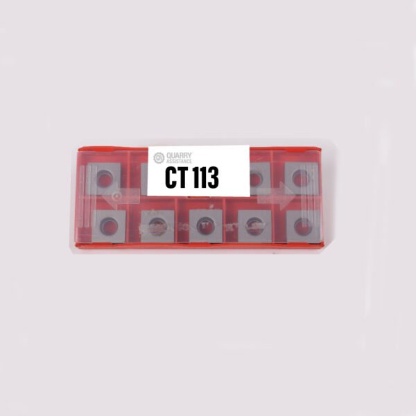CT113 inserto Widia a 8 taglienti K3075, 13,15x13,15x7